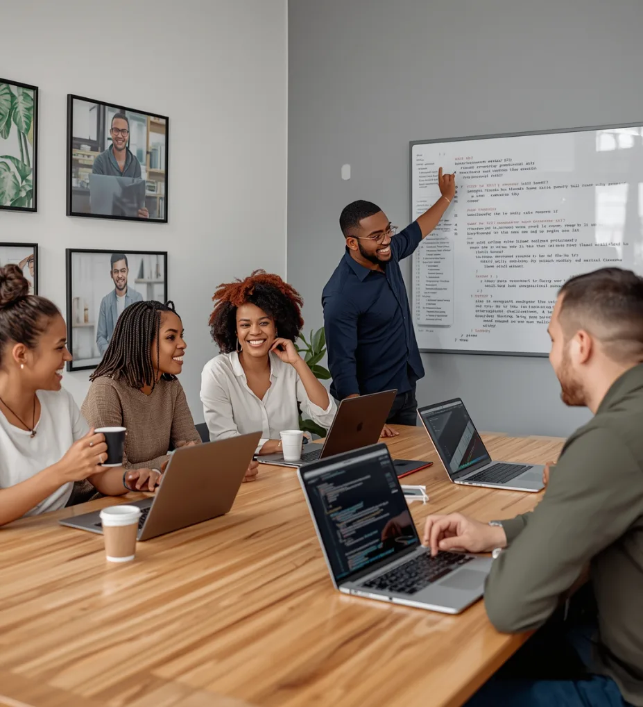 Web development team